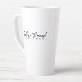 Große latte Tasse (Linke Ecke)