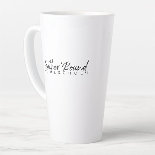 Große latte Tasse (Linke Ecke)