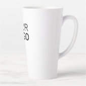Große Latte-Tasse - 17oz Milchtasse (Rechts)
