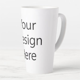 Große Latte-Tasse 17oz Milchtasse