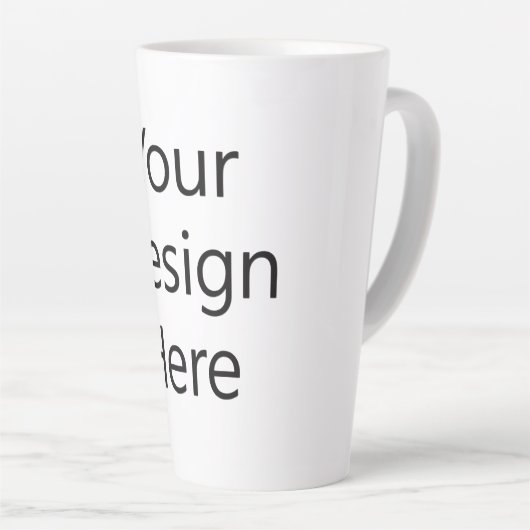 Große Latte-Tasse 17oz Milchtasse (Rechte Ecke)