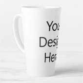 Große Latte-Tasse 17oz Milchtasse (Linke Ecke)
