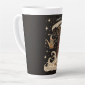 Grosse Latte Tasse Aquarius Celestial Zodiac Art (Linke Ecke)