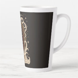 Grosse Latte Tasse Aquarius Celestial Zodiac Art