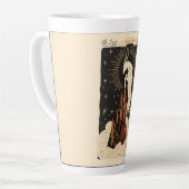 Grosse Latte Tasse Capricorn Celestial Zodiac Art (Linke Ecke)