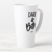 Große Latte-Tasse - Dunkel & Bitter Milchtasse (Rechte Ecke)