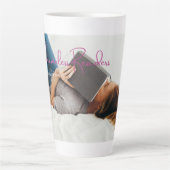 Große Latte-Tasse für Nerds Milchtasse (Vorderseite)