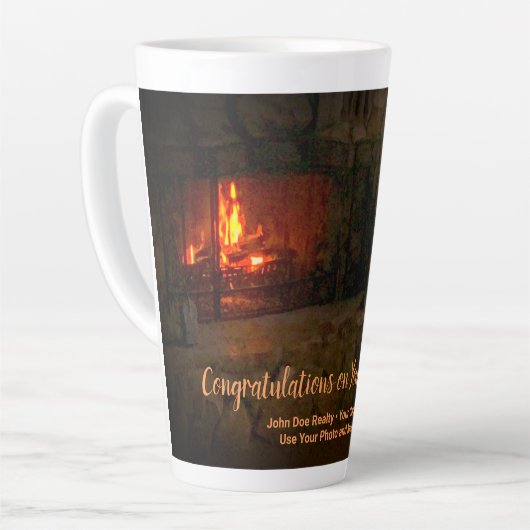 Große Latte Tasse - ideal für Kleinkinder / Wohnun (Linke Ecke)