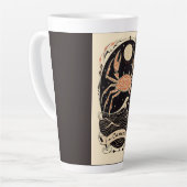 Große Latte Tasse Krebs Celestial Zodiac Art (Linke Ecke)