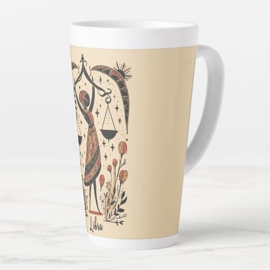 Grosse Latte Tasse Libra (Rechte Ecke)