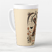 Grosse Latte Tasse Libra (Linke Ecke)