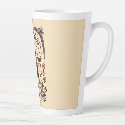 Grosse Latte Tasse Libra (Rechts)