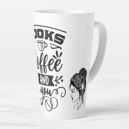 Große Latte-Tasse Milchtasse (Rechte Ecke)