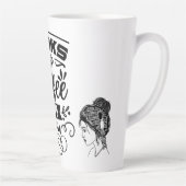 Große Latte-Tasse Milchtasse (Rechts)