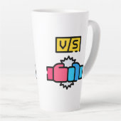 Große Latte-Tasse Milchtasse (Rechte Ecke)