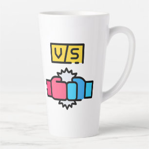 Große Latte-Tasse Milchtasse