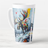 Große Latte-Tasse Milchtasse (Linke Ecke)