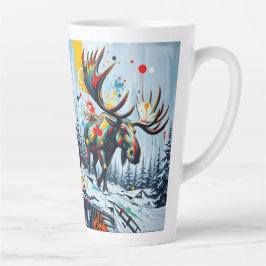 Große Latte-Tasse Milchtasse