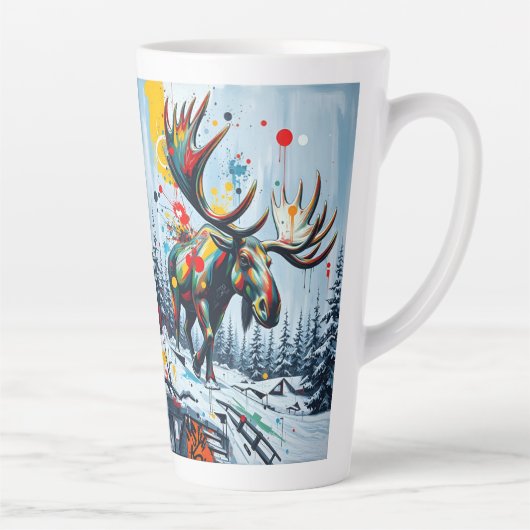 Große Latte-Tasse Milchtasse (Rechts)