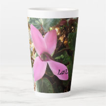 Große Latte-Tasse