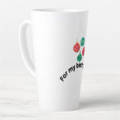 Große Latte-Tasse Milchtasse (Linke Ecke)