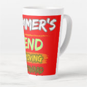 Große Latte-Tasse Milchtasse (Rechte Ecke)