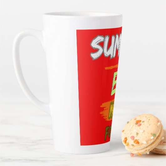 Große Latte-Tasse Milchtasse (Beispiel)