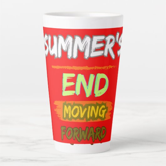 Große Latte-Tasse Milchtasse (Vorderseite)