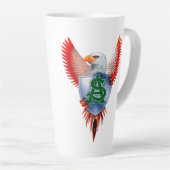 Große Latte-Tasse Milchtasse (Rechte Ecke)