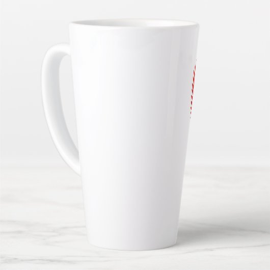 Große Latte-Tasse Milchtasse (Linke Ecke)