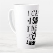 Große Latte-Tasse Milchtasse (Linke Ecke)