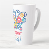 Große Latte-Tasse Milchtasse (Rechte Ecke)