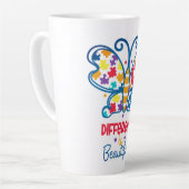 Große Latte-Tasse Milchtasse (Linke Ecke)