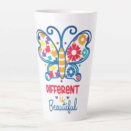 Große Latte-Tasse Milchtasse (Vorderseite)