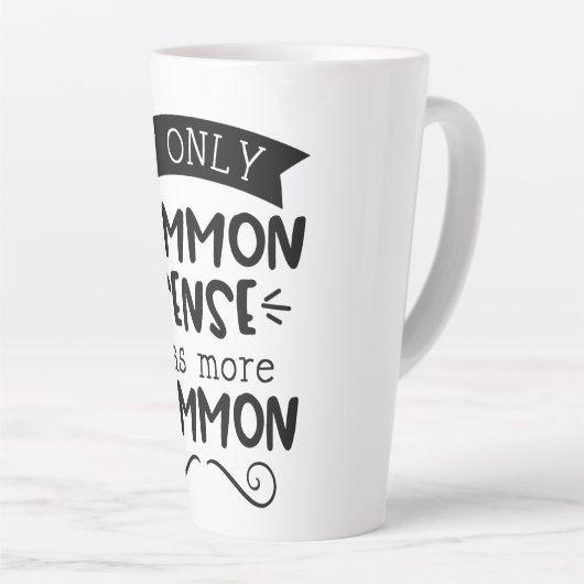 Große Latte-Tasse Milchtasse (Rechte Ecke)