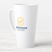Große Latte-Tasse Milchtasse (Linke Ecke)