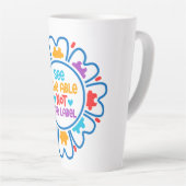 Große Latte-Tasse Milchtasse (Rechte Ecke)