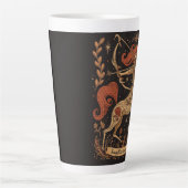 Grosse Latte Tasse Sagittarius Celestial Zodiac Ar (Vorderseite)