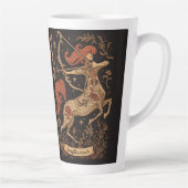 Grosse Latte Tasse Sagittarius Celestial Zodiac Ar (Rechts)