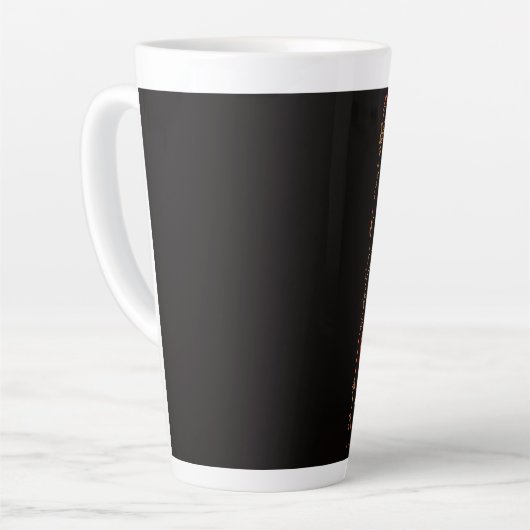 Grosse Latte Tasse Scorpio Celestial (Linke Ecke)