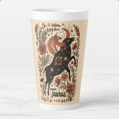 Grosse Latte Tasse Taurus Celestial Zodiac Art