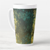 Große Latte Tasse - Überdeckte Keramik Kaffeebeche (Linke Ecke)