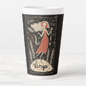 Grosse Latte Tasse Virgo Celestial (Vorderseite)