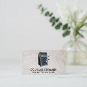 Große Lautsprecher für Konzerte Visitenkarte (Stehend Vorderseite)