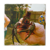 Große, lebende Krebse Fliese (Vorderseite)