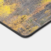 Große, lebendige Herbstwaldmatte Schreibtischunterlage (Ecke)