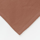 Große Lebkuchen-Plüschdecke  Fleecedecke (Ecke)