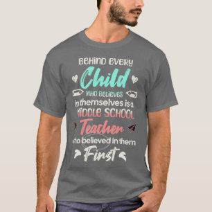 Große Lehrerin der Mittelschule, die an Apprecife T-Shirt