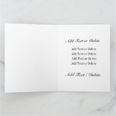 GROSSE (Leibwächter-) Gruß-Karte - SRF Karte (Innenseite)