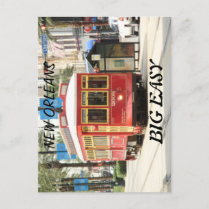 GROSSE LEICHT, NEUE ORLEANS STREETCAR POSTKARTE